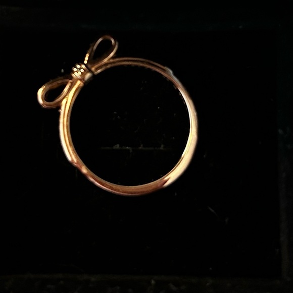 Rose Gold Pandora Bow Ring - Picture 4 of 4